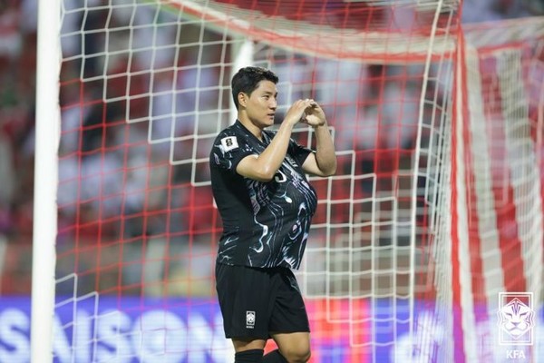 주민규의 오만전 쐐기골, 한국 축구 A매치 사상 최후의 결승골 등극··· 임신세리머니와 함께한 이야기 썸네일 이미지