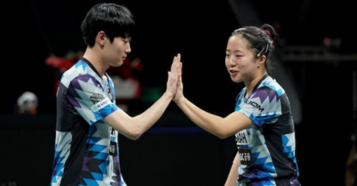 한국, '탁구 강국' 중국과의 대결에서 1-8로 패배하며 ITTF 혼성 단체 월드컵 2년 연속 준우승을 차지… 썸네일 이미지