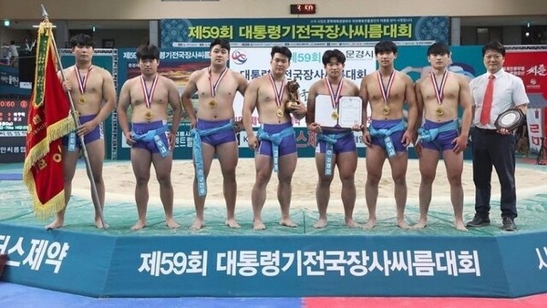 "제39회 전국 시·도 대항 장사씨름대회, 통영서 성황리에 개최되다" 썸네일 이미지