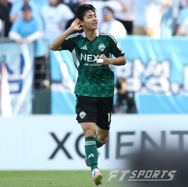전북 현대 모터스FC 소속 전진우 선수, 2연승으로 라운드 MVP 수상... K리그1 10라운드 화려한 주인… 썸네일 이미지