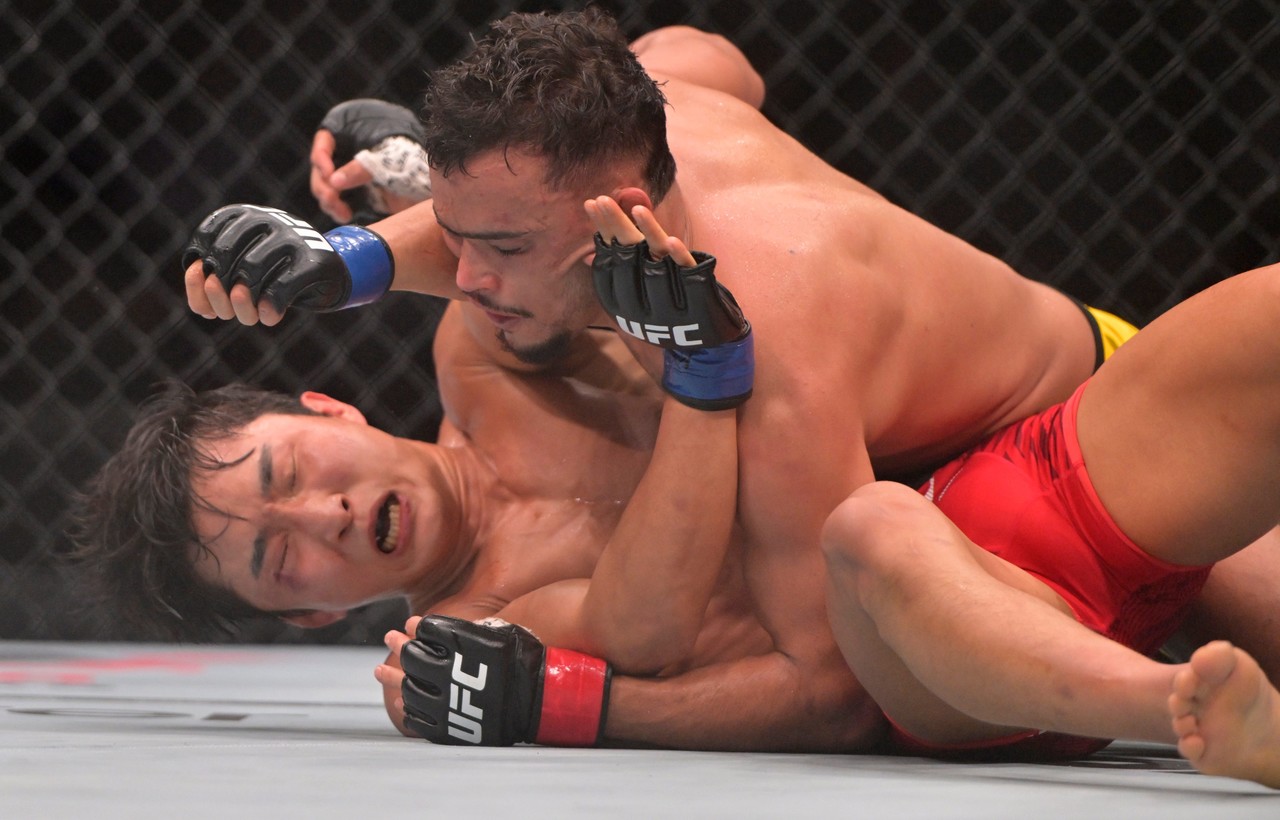 UFC 315, 이정영의 데뷔전에서 산토스에게 '인종차별' 논란과 함께 패배 썸네일 이미지