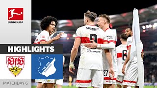 VfB 슈투트가르트 vs TSG 1899 호펜하임 경기 하이라이트 이미지