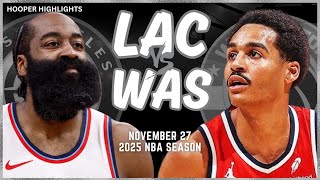 워싱턴 위저즈 vs LA 클리퍼스 경기 하이라이트 이미지