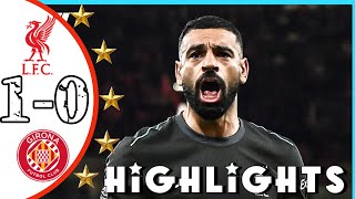 지로나 FC vs 리버풀 FC 경기 하이라이트 이미지