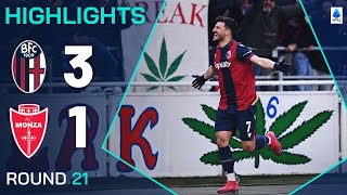 볼로냐 FC 1909 vs AC 몬차 경기 하이라이트 이미지