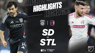 샌디에고 FC vs 세인트루이스 시티 SC 경기 하이라이트 이미지