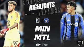 미네소타 유나이티드 FC vs CF 몬트리올 경기 하이라이트 이미지