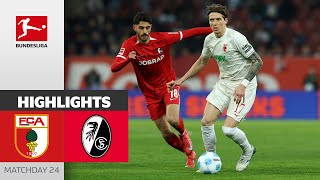 FC 아우크스부르크 vs SC 프라이부르크 경기 하이라이트 이미지