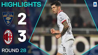 US 레체 vs AC 밀란 경기 하이라이트 이미지