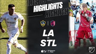 LA 갤럭시 vs 세인트루이스 시티 SC 경기 하이라이트 이미지