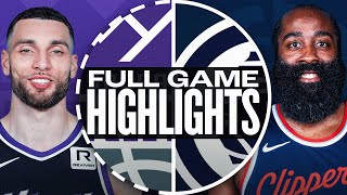 LA 클리퍼스 vs 새크라멘토 킹스 경기 하이라이트 이미지