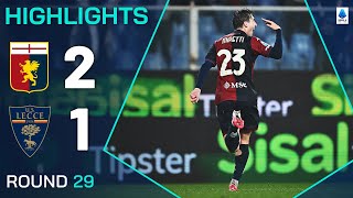 제노아 CFC vs US 레체 경기 하이라이트 이미지