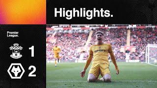 사우샘프턴 vs 울버햄프턴 원더러스 FC 경기 하이라이트 이미지
