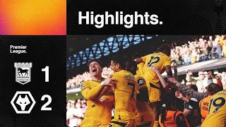 입스위치 타운 FC vs 울버햄프턴 원더러스 FC 경기 하이라이트 이미지