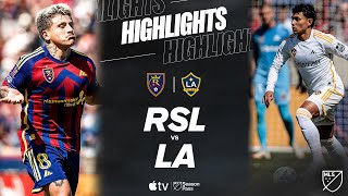 레알 솔트레이크 vs LA 갤럭시 경기 하이라이트 이미지