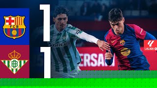 FC 바르셀로나 vs 레알 베티스 경기 하이라이트 이미지