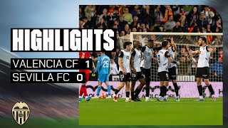 발렌시아 vs 세비야 FC 경기 하이라이트 이미지