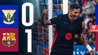 CD 레가네스 vs FC 바르셀로나 경기 하이라이트 이미지