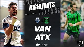 밴쿠버 화이트캡스 FC vs 오스틴 FC 경기 하이라이트 이미지