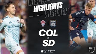 콜로라도 라피즈 vs 샌디에고 FC 경기 하이라이트 이미지