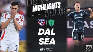 FC 댈러스 vs 시애틀 사운더스 FC 경기 하이라이트 이미지