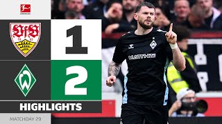 VfB 슈투트가르트 vs SV 베르더 브레멘 경기 하이라이트 이미지