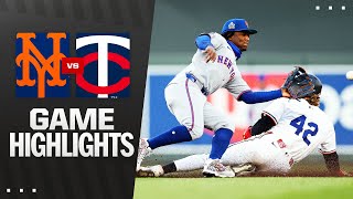 미네소타 vs 뉴욕메츠 경기 하이라이트 이미지