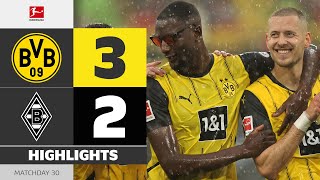 보루시아 도르트문트 vs 보루시아 묀헨글라트바흐 경기 하이라이트 이미지