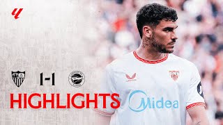 세비야 FC vs 알라베스 경기 하이라이트 이미지