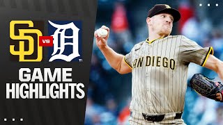 디트로이트 vs 샌디에이고 경기 하이라이트 이미지