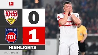 VfB 슈투트가르트 vs FC 하이덴하임 경기 하이라이트 이미지