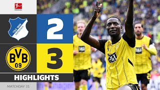 TSG 1899 호펜하임 vs 보루시아 도르트문트 경기 하이라이트 이미지