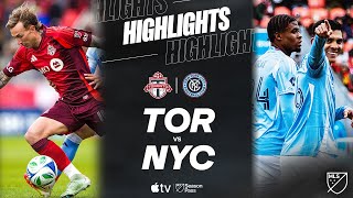 토론토 FC vs 뉴욕 시티 FC 경기 하이라이트 이미지