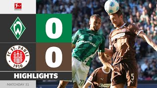 SV 베르더 브레멘 vs FC 장크트파울리 경기 하이라이트 이미지