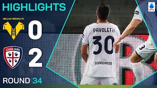 엘라스 베로나 FC vs 칼리아리 칼초 경기 하이라이트 이미지