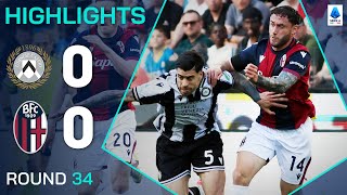 우디네세 칼초 vs 볼로냐 FC 1909 경기 하이라이트 이미지