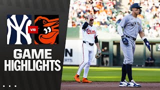 볼티모어 vs 뉴욕양키스 경기 하이라이트 이미지
