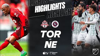 토론토 FC vs 뉴잉글랜드 레볼루션 경기 하이라이트 이미지