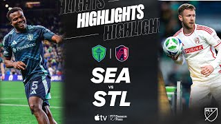시애틀 사운더스 FC vs 세인트루이스 시티 SC 경기 하이라이트 이미지