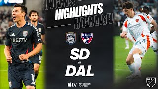 샌디에고 FC vs FC 댈러스 경기 하이라이트 이미지