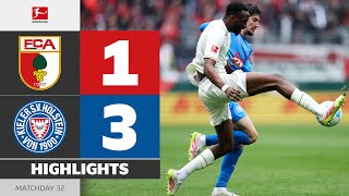 FC 아우크스부르크 vs 홀슈타인 킬 경기 하이라이트 이미지