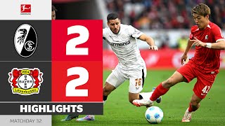 SC 프라이부르크 vs 바이어 04 레버쿠젠 경기 하이라이트 이미지
