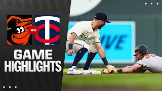 미네소타 vs 볼티모어 경기 하이라이트 이미지