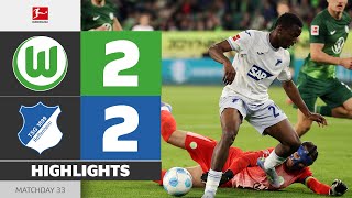 VfL 볼프스부르크 vs TSG 1899 호펜하임 경기 하이라이트 이미지