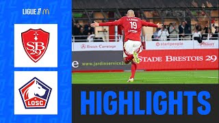 스타드 브레스트 29 vs 릴 OSC 경기 하이라이트 이미지