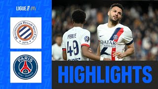 몽펠리에 HSC vs 파리 생제르맹 FC 경기 하이라이트 이미지