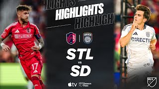 세인트루이스 시티 SC vs 샌디에고 FC 경기 하이라이트 이미지