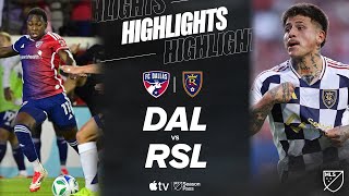FC 댈러스 vs 레알 솔트레이크 경기 하이라이트 이미지