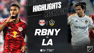 뉴욕 레드불스 vs LA 갤럭시 경기 하이라이트 이미지