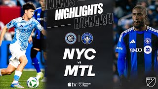 뉴욕 시티 FC vs CF 몬트리올 경기 하이라이트 이미지